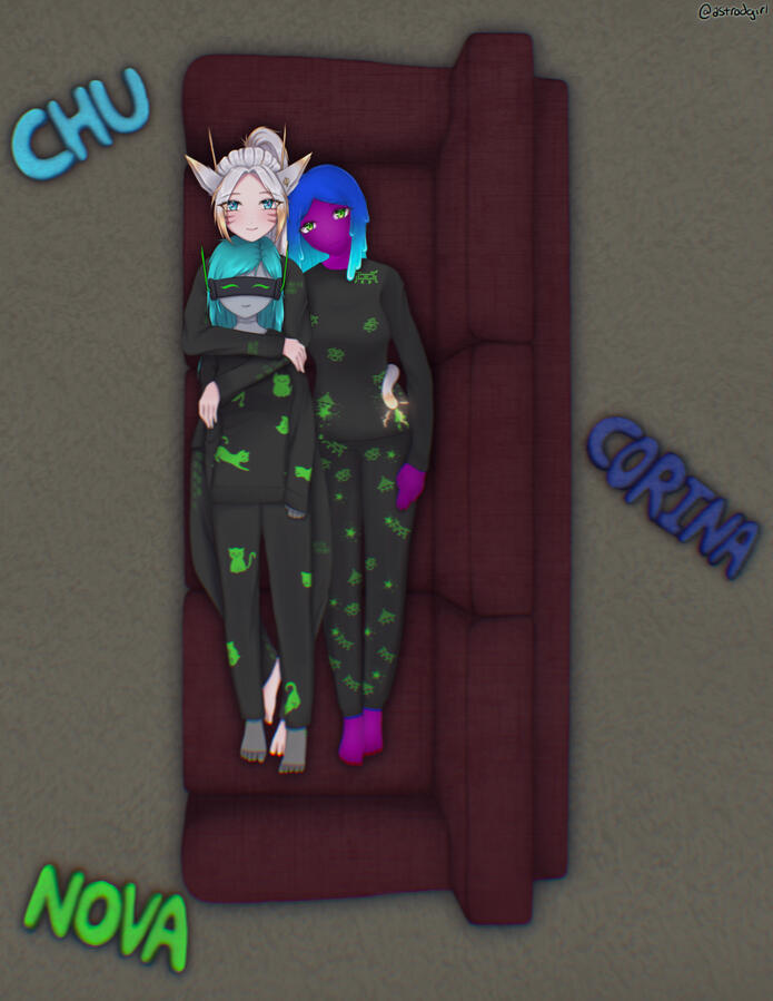 Chroma NOVA Corina Couch Cuddles ALT~