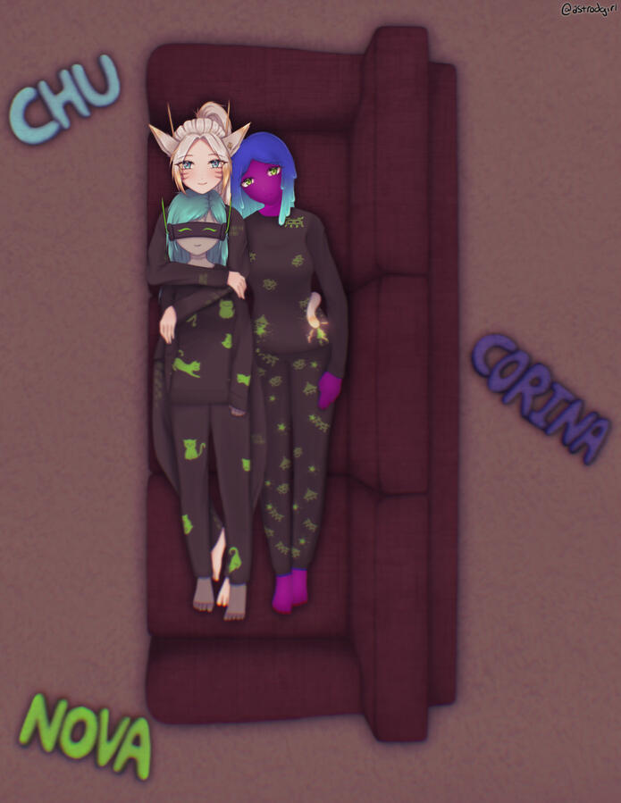 Chroma NOVA Corina Couch Cuddles ALT~