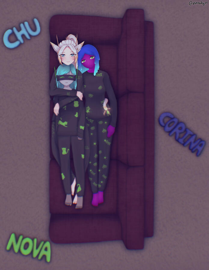 Chroma NOVA Corina Couch Cuddles ALT~