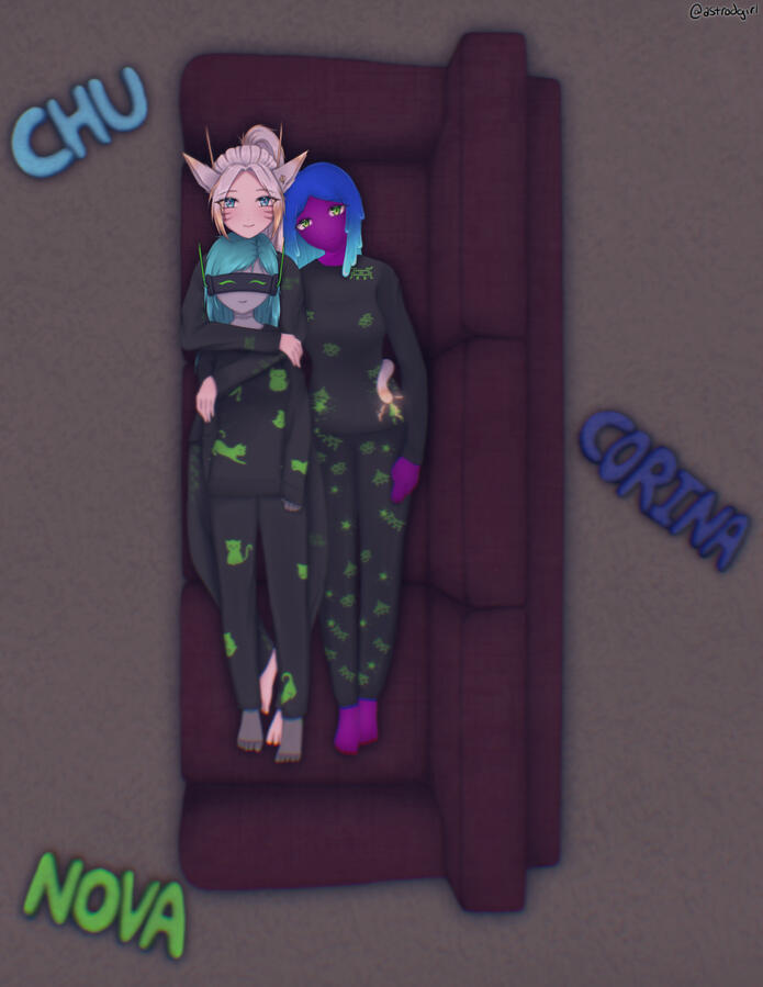 Chroma NOVA Corina Couch Cuddles ALT~